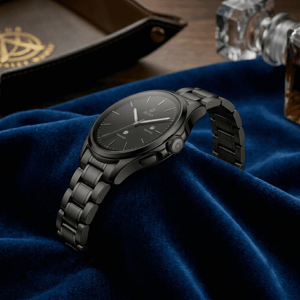 AURA Watch — Matte Black